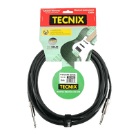 Tecnix TGC6M - QNK 6 Meter Guitar Cable Jack to Jack - Black - 