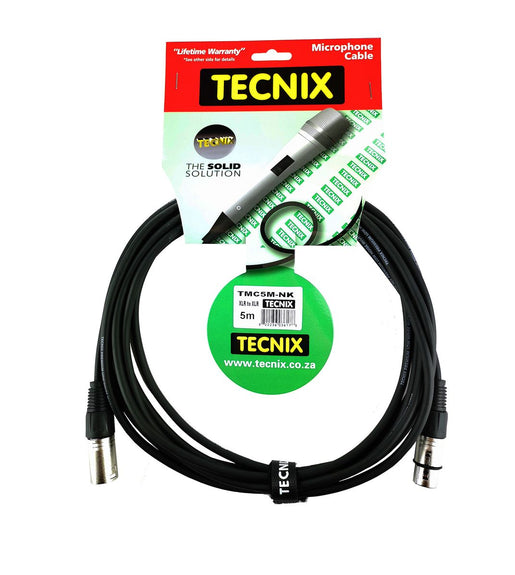 Tecnix TMC - 5M - NK Microphone Cable - 5 Meter - 