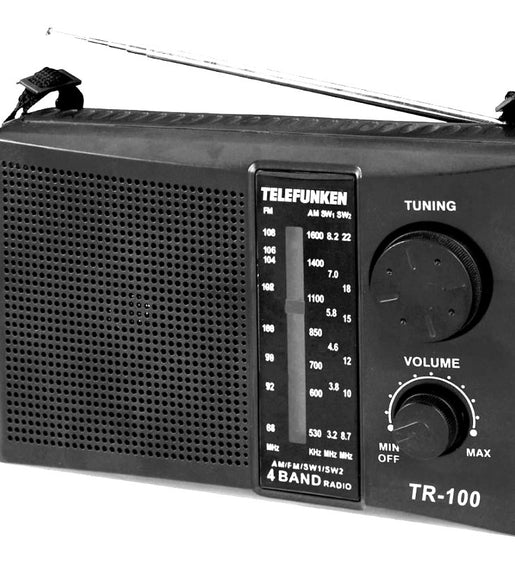 Telefunken 4 Band Radio TR - 100 - 