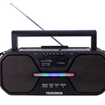 Telefunken Solar Panel Chargeable Portable Bluetooth Radio Speaker THP - 2535 - 