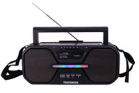 Telefunken Solar Panel Chargeable Portable Bluetooth Radio Speaker THP - 2535 - 