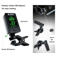 Wingo T600 Guitar Clip On Tuner - 